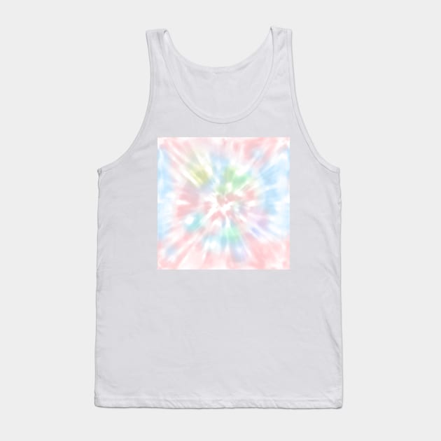Rainbow Pastel Tie Dye Tank Top by YourGoods